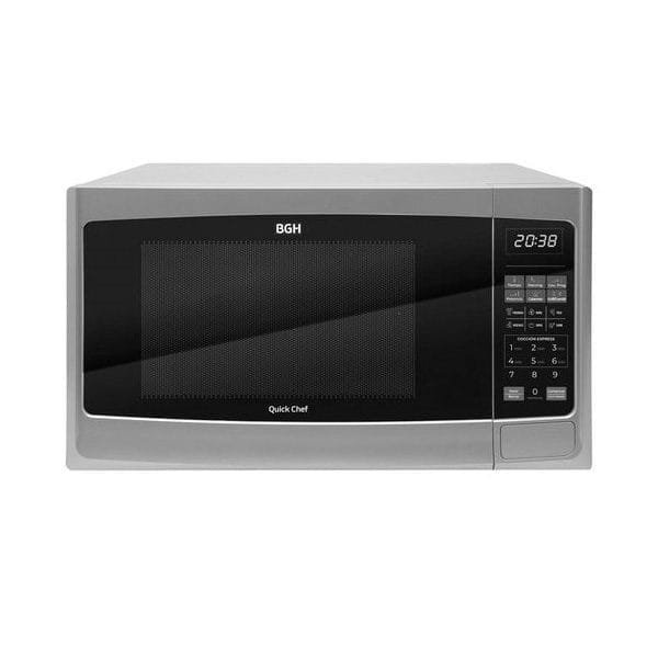 MICROONDAS 23 L DIGITAL SILVER CON GRILL B223DS9 BGH - La Red Equipamientos