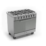 Cocina 6 H 90 Cm puerta vidrio espejada Apart 900, Luxorgas