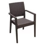 Sillon rattan Milano grafito F835067 Avelino