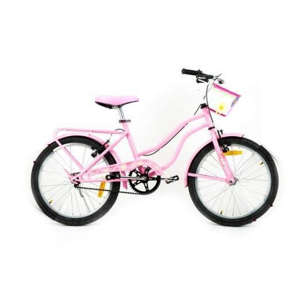 10746-min Bicicleta rod 20 Stars dama con portaequipaje rosa 602, Enrique - Imagen 1