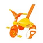Triciclo 2 en 1 con barral Animales Leo Juguetoys
