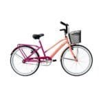 Bicicleta rod 24 playera Alba dama luxe fucsia y naranja 6059, Stark