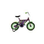 Bicicleta rod 12 Zoombies varón violeta y verde 6187, Stark