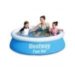 Pileta 1.83x0.38 Mts 940 Lts redonda Fast Set 6126 JSUD57392 Bestway