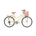 Bicicleta rod 26 Amelie Rapide 18CM crema 1BO1532, Olmo
