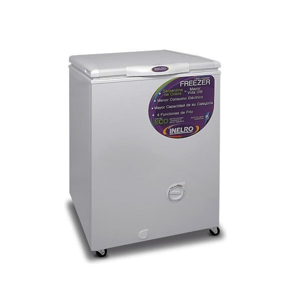 2706-min Freezer 135 Lts inox inverter FIH-130 P+ Inelro - Imagen 1