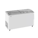 Freezer 440 Lts horizontal plani inclinado vidrio curvo EH 4500 BL HC A1 Briket