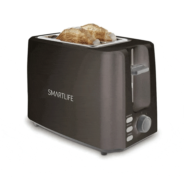 6792-min Tostadora 2 panes negra SL-TO1301B Smart Liife - Imagen 1