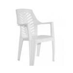 Sillon Marbella plastico blanco F880000 Garden Life