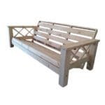 Armazón para futon 4x4 F02I01002OSC, Sueño Austral