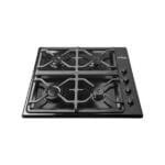 Anafe 4 H a gas negro multigas Flor 6747N, Florencia
