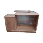 Mostrador 1.50 Mts vidrio recto paraiso