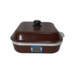 Olla 4.5 Lts cuadrada antiadherente ART1500 Eterna