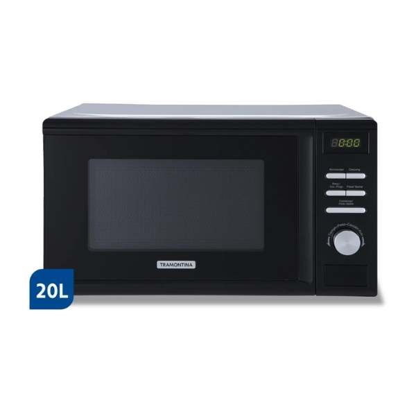 11199-min Microondas 20 Lts digital (PNH048686) Glass Cook 20L Mcd Tramontina - Imagen 1