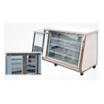 Vitrina 2.00 Mts vidrio recto equipada Myt.