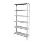 Estantería 0.30x0.90x2.00 Mts blanca 10120, Mengarelli