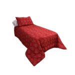 Acolchado bordado con almohadones 1 1/2 PL LCSBORD1P2 Las Calas
