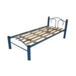 Cama 1 plaza 3" azul S CA-301 301 Metalfranch