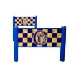 Cama respaldo madera Rosario Central CA-304 Metalfranch