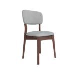 Silla Eyra castaño ch arena, Pergamino muebles