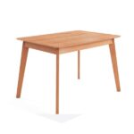 Mesa Hedda 1.50 Mts roble leriex MHED150 Pergamino muebles