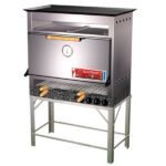 Horno 8 moldes acero con carlitero doble y plancha doble Ge 003 Sol Real