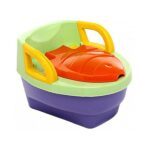 Pelela transparente con manija amarilla y roja PL-002, Latapy