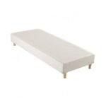 Sommier 0.80x1.90 gris 87600.7 Inducol