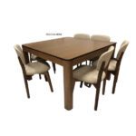 Mesa Lacar 1.80 Mts castaño MLACAR180 Pergamino muebles