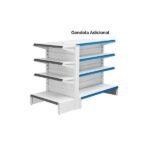 Góndola central 1.20 Mts Minishop Inicial 80110, Mengarelli