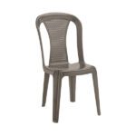 Silla apilable para exterior Samba mocca 11568-XP Rimax
