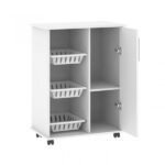 Mueble frutero 1 puerta y estantes MFP70 Dielfe