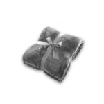 Acolchado Flannel One Self 2.80x2.30 Mts king gris Nevada