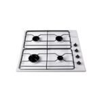 Anafe 4 H a gas blanco multigas Flor 6736B Florencia