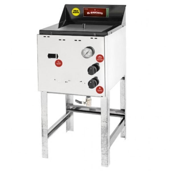 Freidora 18 Lts Ultrarapida Gauchito Gnv 444, Sol Real