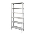 Estanteria 0.42x0.90x2.00 Mts blanca 10150, Mengarelli