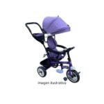 Triciclo con manija y capota celeste 4014, Latapy