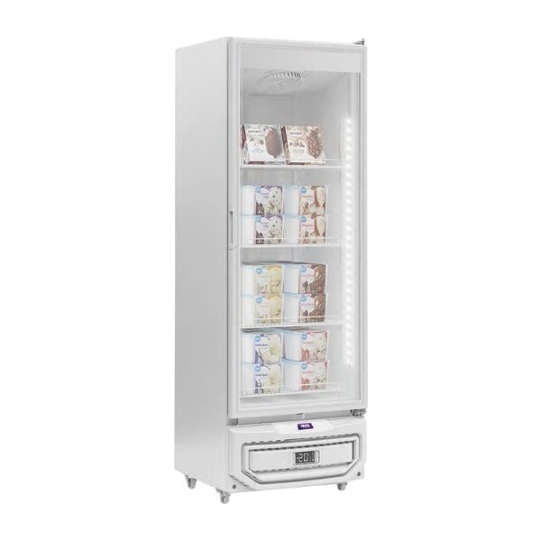 Exhibidora vertical 580 Lts para congelados blanca FSGPF57B, Inr