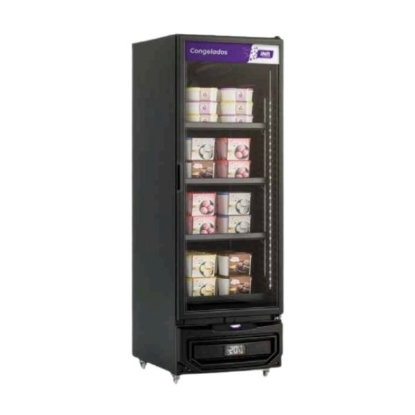 Exhibidora vertical 580 Lts para congelados negra FSGPF57N, Inr