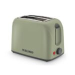 Tostadora 2 panes verde oliva TO3006V, Yelmo