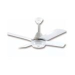 Ventilador de techo 4 palas de chapa blanco EV-010 1353, Everest.
