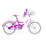 Bicicleta rod 14 Pink nena fucsia y blanca 6094, Stark
