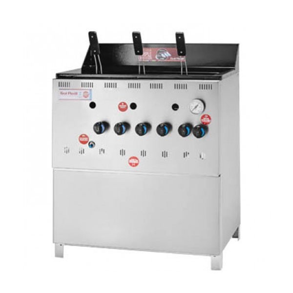 Freidora de pie 42 Lts triple inyeccion Gn 057, Sol Real