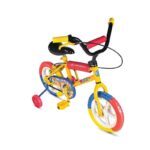 Bicicleta rod 12 Bmx nene azul-roja-amarilla 4000V, Gribom