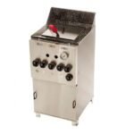 Freidora de pie 18 Lts triple inyeccion Ge 044, Sol Real