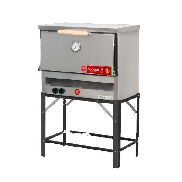 Horno 6 moldes acero pastelero Gn 367, Sol Real