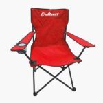 Sillon de director plegable con bolso rojo 1003 01765, Outdoor