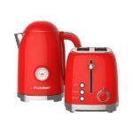 Combo Cucina (Pava electrica + tostadora) vintage roja 1.200.002.01+1.200.001.01 Pastalinda